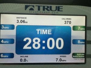 Towards the end of the run I noticed a gym employee watching me nervously from across the room.